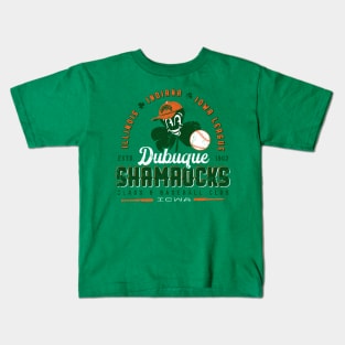 Dubuque Shamrocks Baseball Kids T-Shirt